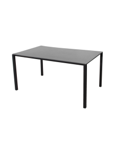 Cane-Line - Pure-ruokapöytä 150 x 90 cm - TUMMANHARMAA, BASALTINHARMAA | Stockmann
