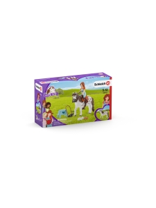 SCHLEICH - SCHLEICH HORSE CLUB Mia ja Spotty-shetlanninponi | Stockmann