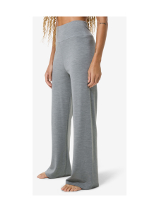 super.natural - Naisten Comfy Culotte merinovillaiset housut - CASHMERE GREY MELANGE | Stockmann