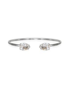 Caroline Svedbom Jewelry - PETITE DROP BRACELET RHODIUM - CRYSTAL | Stockmann