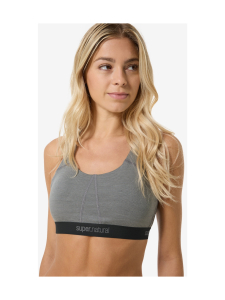 super.natural - Naisten Feel Good merinovillaiset urheiluliivit - CASHMERE GREY MELANGE | Stockmann