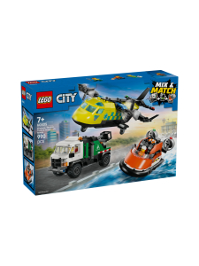 LEGO CITY - LEGO City Lentokone, huoltoauto ja ilmatyynyalus 60505 | Stockmann