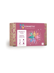 CONNETIX - CONNETIX Magneettinen rakennussarja Pastel Geometria, 40 osaa | Stockmann