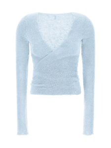 Deha - Bouclé kietaisuneule - VAALEANSININEN | Stockmann