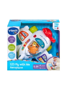 VTECH - VTECH Interaktiivinen 123 Lennä kanssani -lentokone (englanninkielinen) | Stockmann