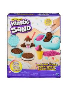 KINETIC SAND - KINETIC SAND Leikkisetti Jäätelöherkut (hajustamaton) KINETIC SAND - KINETIC SAND Leikkisetti Jäätelöherkut (hajustamaton) | Stockmann
