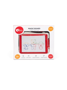 bo. - bo. Magneettinen piirustustaulu ja leimasimia, 39 x 32 cm | Stockmann