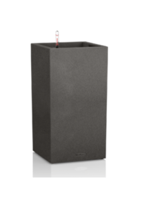 Lechuza - Canto  Stone   Musta Altakasteluruukku  40x40cm, korkeus 76cm + rullalevy - MUSTA | Stockmann