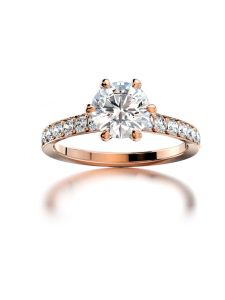 Olli Johan Lindroos - OJL Originals Lumi Punakultainen 0,75ct Pave Timanttisormus Olli Johan Lindroos - OJL Originals Lumi Punakultainen 0,75ct Pave Timanttisormus | Stockmann