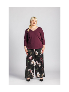 Nakoa - Vera Blouse, Burgundy - BURGUNDY | Stockmann