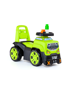 MOLTO - Potkuauto Maasturi ja 10 palikkaa vihreä | Stockmann