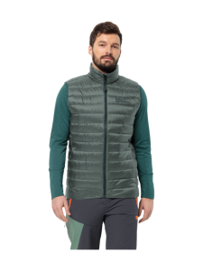 Jack Wolfskin - PILVI DOWN VEST M - HEDGE GREEN Jack Wolfskin - PILVI DOWN VEST M - HEDGE GREEN | Stockmann