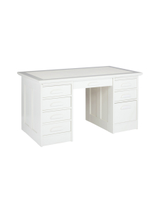 Boknäs - Kirjoituspöytä laatikostoilla - LUMIVALKOINEN | Stockmann