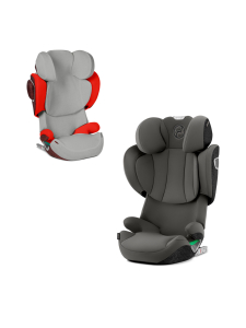 CYBEX - Cybex Solution T i-Fix turvavyöistuin ja kesäpäällinen - MIRAGE GREY | Stockmann