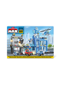 MAX - MAX CITY Rakennussetti Poliisiasema, 889 osaa | Stockmann