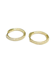 DFJ Collections - Fancy Ring earring 25 mm | Stockmann