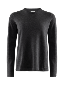 Berkeley - W's Brockton Cotton Crew -puuvillaneule - DARK GREY | Stockmann