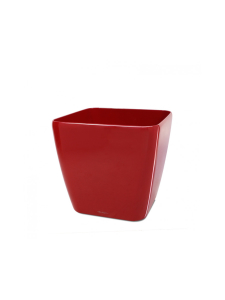 Lechuza - Quadro Punainen Altakasteluruukku  ∅35cm, korkeus 33cm - PUNAINEN KIILTÄVÄPINTA | Stockmann
