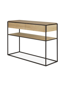 Ethnicraft - Monolit konsolipöytä kahdella laatikolla | Stockmann