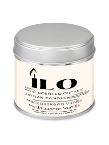Ilo Scented Candels - ILO Luomu Soijavaha Tuoksukynttilä Madagaskarin Vanilja | Stockmann
