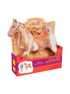 OUR GENERATION - OUR GENERATION Palomino-hevonen Hair Play, 51 cm | Stockmann