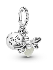 Pandora - Pimeässä loistava tulikärpänen -riipushela 799352C01 | Stockmann