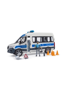 BRUDER - BRUDER MB Sprinter poliisiauto ja poliisi, äänellä&valolla 1:16 | Stockmann