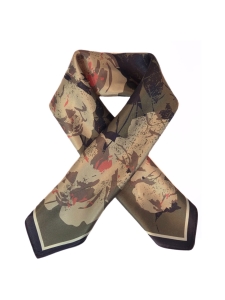 Lasessor - Rosie -silkkihuivi - OLIIVI | Stockmann