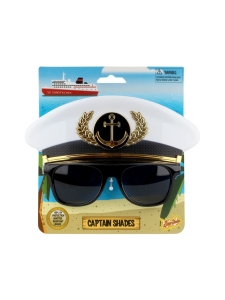 SUNSTACHES - SUNSTACHES Kapteenin hattu ja aurinkolasit | Stockmann