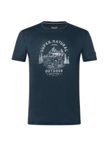 super.natural - MIESTEN LANDI T-PAITA - BLUEBERRY/VAPOR GREY | Stockmann