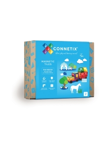 CONNETIX - CONNETIX Magneettinen rakennussarja Rainbow liike, 24 osaa | Stockmann