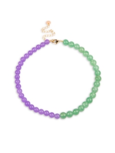 pfgSTOCKHOLM - Blush-Gemstone Kaulakoru - GREEN/LILAC | Stockmann