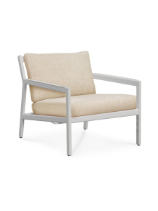 Ethnicraft - Jack ulkokaluste nojatuoli, alumiini rungolla | Stockmann