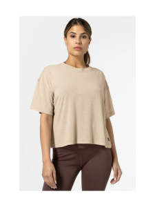 super.natural - W BOXY TEE - WHITE PEPPER | Stockmann
