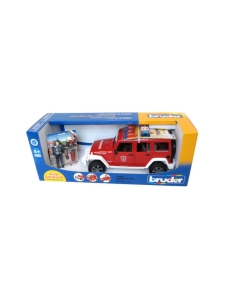 BRUDER - BRUDER Jeep Wrangler -paloauto äänillä ja valoilla sekä palomies, 1:16 | Stockmann