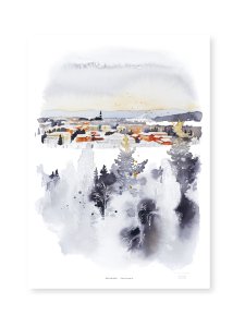 ESTER VISUAL - Juliste Rovaniemi Pöyliövaaralta 50x70 cm | Stockmann