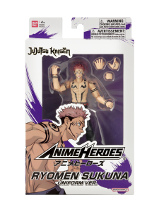 JUJUTSU KAISEN - ANIME HEROES Jujutsu Kaisen Hahmo Ryomen Sukuna, 16 cm | Stockmann