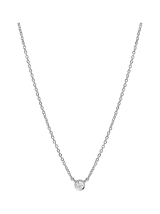 KARAAT Jewelry - Petite Bezel-kaulakoru - 18K WHITE GOLD | Stockmann