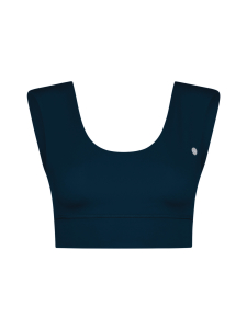 Deha - Lyhyt toppi - TUMMANSININEN | Stockmann