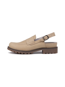 Pomar - TATAR slingback-loaferit - BEIGE NAPPA/TAN SOLE | Stockmann
