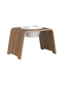 dogBar - dogBar® Single korotettu ruokakuppi - Pähkinä - POSLIINI | Stockmann