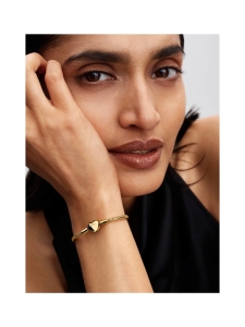 Pandora - Heart Clasp Faceted Snake Chain Bracelet - 564236C00 | Stockmann