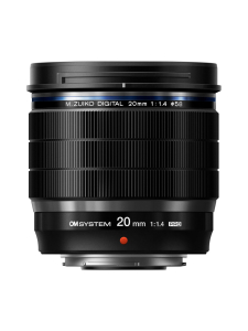 Olympus - OM System M.Zuiko 20mm f/1.4 PRO -objektiivi Olympus - OM System M.Zuiko 20mm f/1.4 PRO -objektiivi | Stockmann