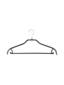 Mawa - Silhouette 41/FRS-ripustin 10 kpl - MUSTA Mawa - Silhouette 41/FRS-ripustin 10 kpl - MUSTA | Stockmann