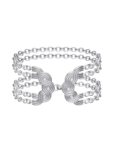 Kalevala - Louhetar rannekoru hopea 2500392185 | Stockmann