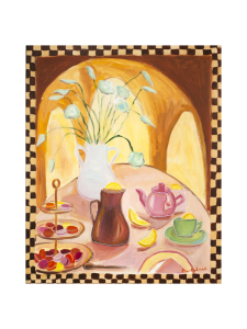 Pia Rydman Art - Vaaleanpunainen teehetki, 73x60 cm, akryylimaalaus, Pia Rydman Pia Rydman Art - Vaaleanpunainen teehetki, 73x60 cm, akryylimaalaus, Pia Rydman | Stockmann