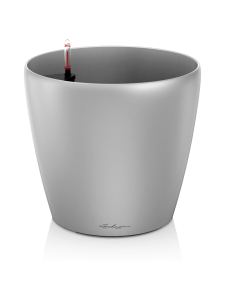 Lechuza - Classiko kiiiltävä Hopea Altakasteluruukku pyörillä, ∅60cm, korkeus 56cm - HOPEA KIILTÄVÄPINTA | Stockmann