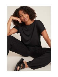 BOODY - Downtime Lounge T-paita - BLACK | Stockmann