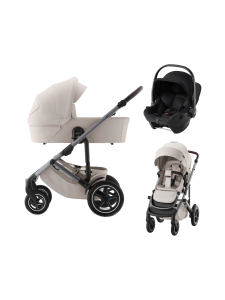 Britax - Britax Smile 5Z yhdistelmävaunut ja turvakaukalo | Stockmann