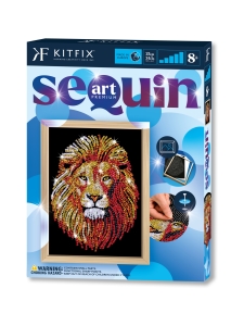 KITFIX - KITFIX Paljettimaalaus Blue Leijona KITFIX - KITFIX Paljettimaalaus Blue Leijona | Stockmann